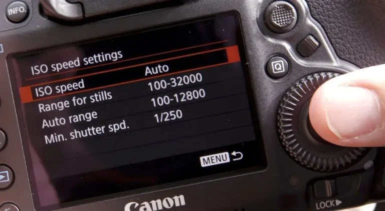 A close up of a camera.